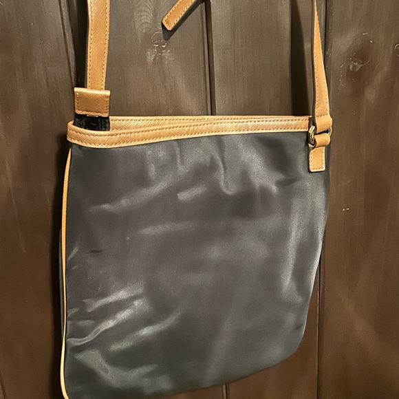 Michael Kors Black and Tan Crossbody Bag - Picture 3 of 7